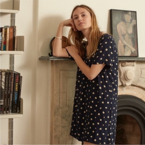 Madewell Women’s Easy Button Back Dress - Picture 3 of 8